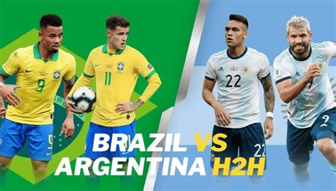 when is brazil vs argentina head to head